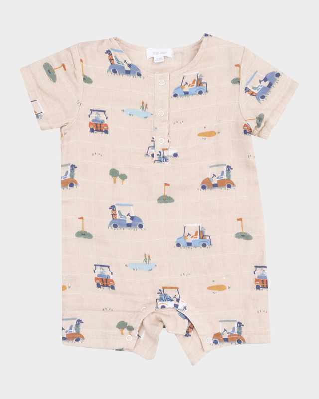 Boy's Golf Cart Cuties Shortall, Size 3M-24